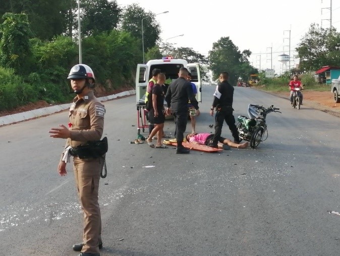 เมื่อวันที่ 23 พฤศจิกายน 2567 เวลา 13.00 น. ชุดปฏิบัติการจราจร สภ.แม่สะเรียง ได้มีการอำนวยความสะดวกการจราจรอุบัติเหตุรถจักรยานยนต์เฉี่ยวชนกัน บริเวณถนน 108 เพื่อป้องกันการเกิดเหตุซ้ำ